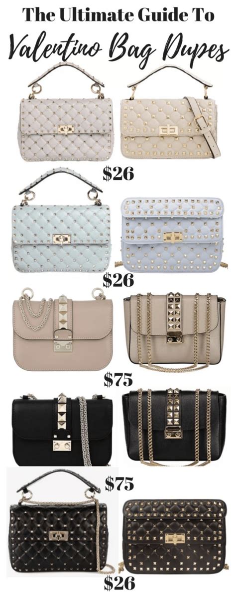 valentino backpack dupe